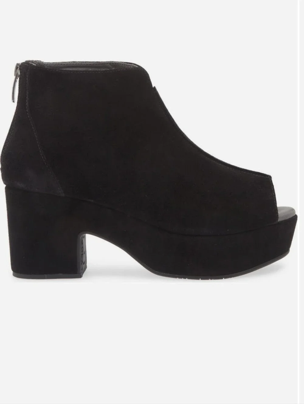 Chocolat Blu Gabe Open Toe Platform Bootie...Size 10